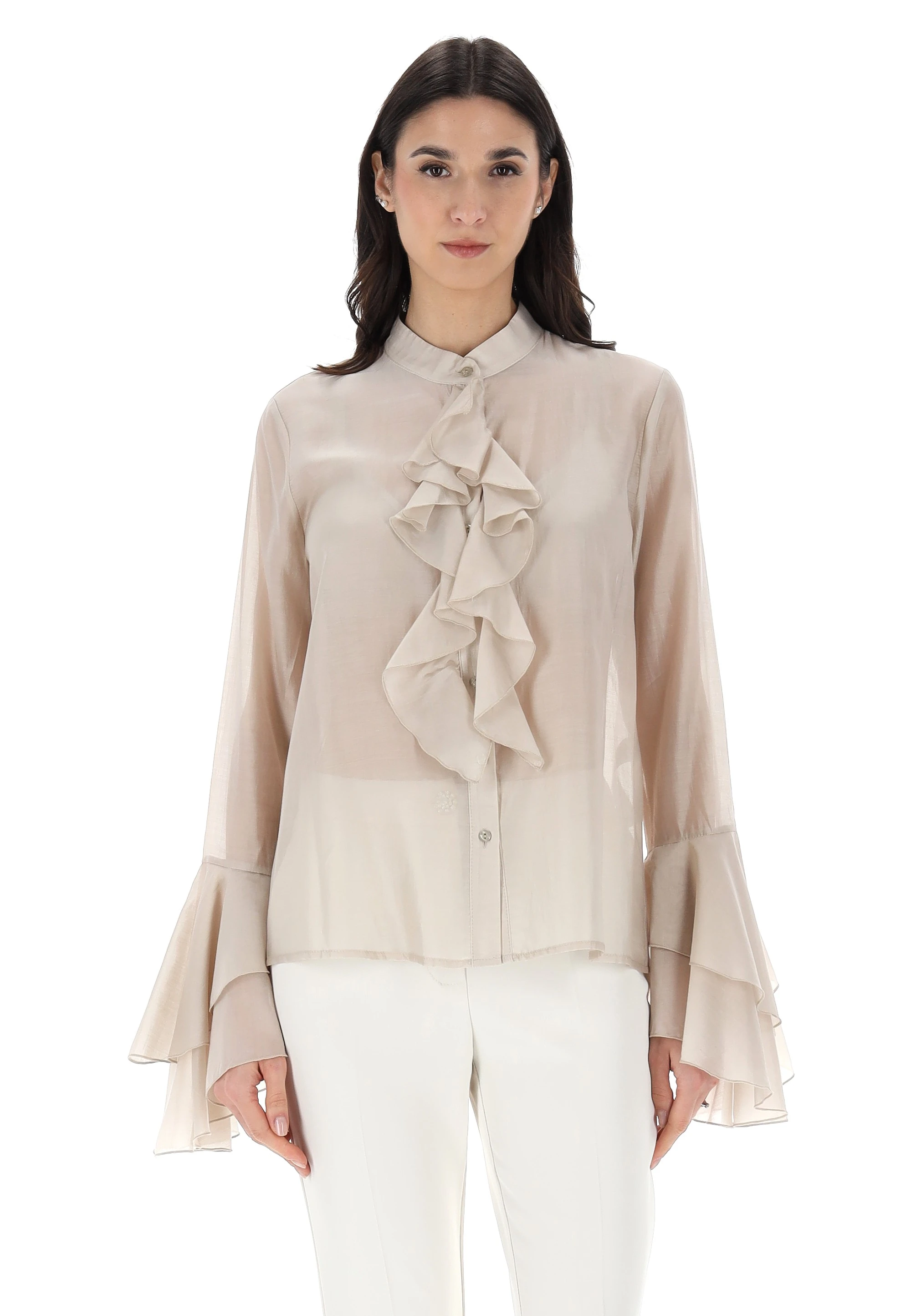 Camicia coreana con rouches Artigli ACCA004816